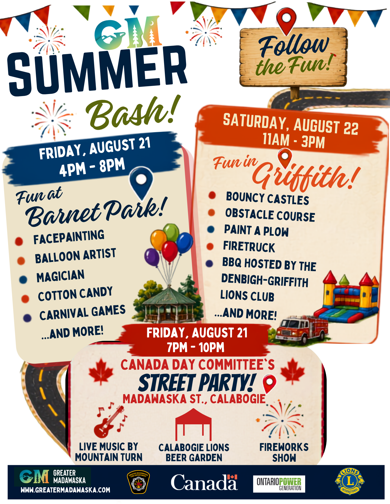 Make-Up Date for Calabogie Fireworks